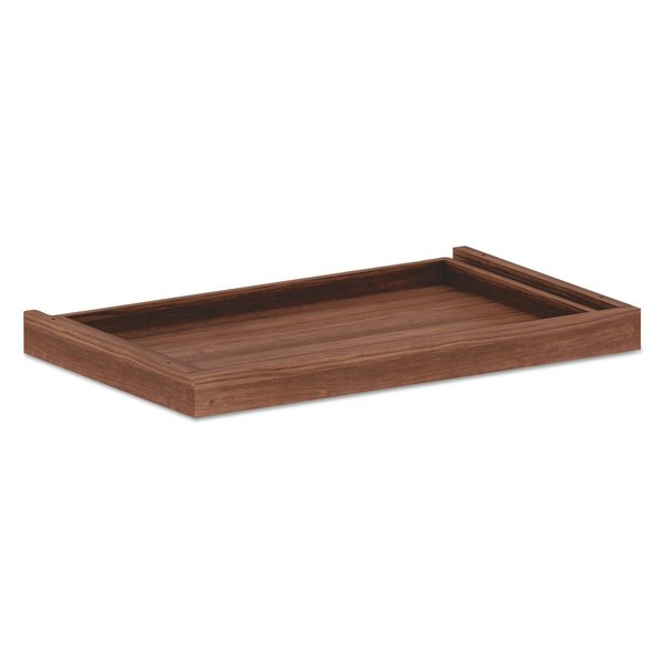 Alera 15 in D, 24.5" W, 2" H, Modern Walnut, Woodgrain Laminate ALEVA312414WA